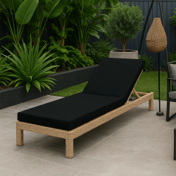 Coussin pour bain de soleil 195 x 65 x 8 - Déperlant
