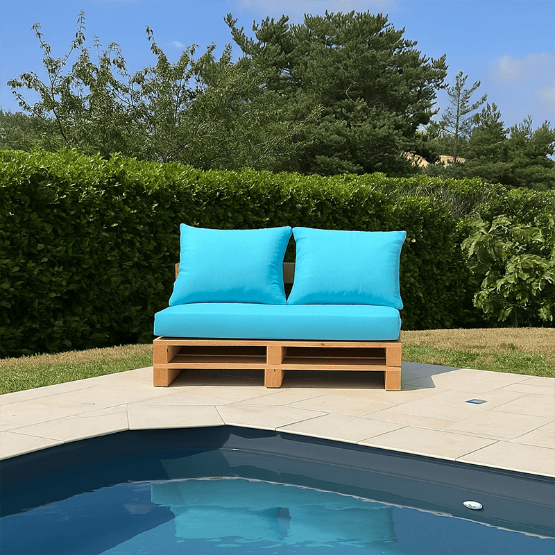 Coussin dos pour canapé palette 60 x 45 x 10