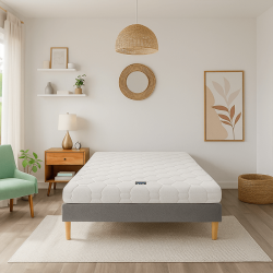 Matelas Airflex mousse polyuréthane haute densité épaisseur 12 cm