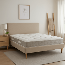 Matelas 100% latex Tamaris confort médium épaisseur 20 cm