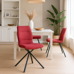 Chaise Wishy rouge