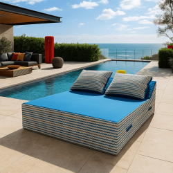 Bed Plage & Piscine Bruny configurable