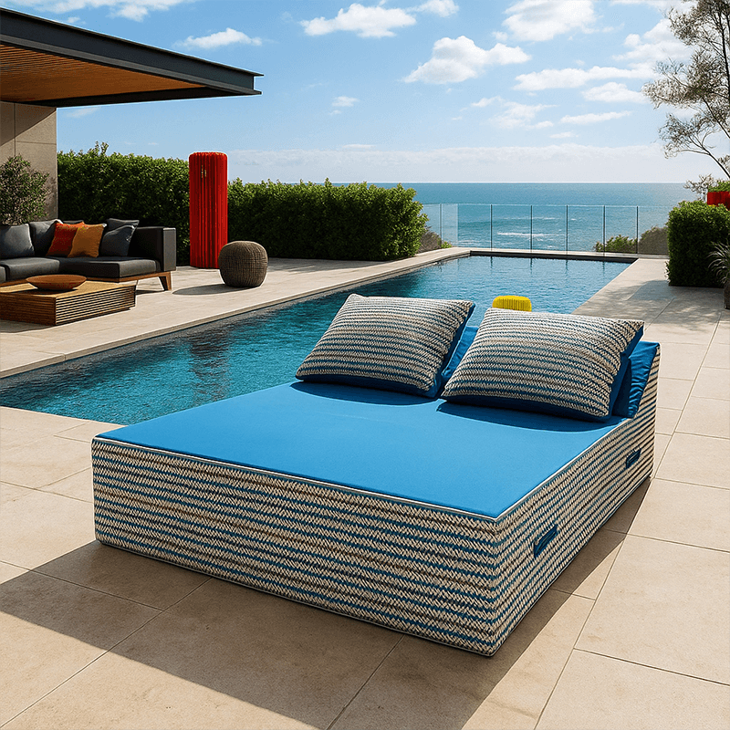 Bed Plage & Piscine Bruny configurable