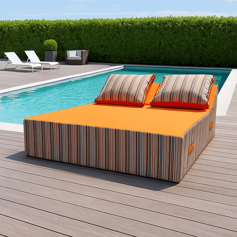 Bed Plage & Piscine Ibiza configurable