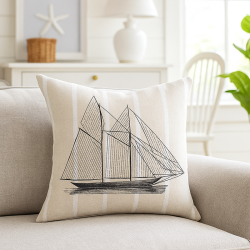 Coussin Amiral marine