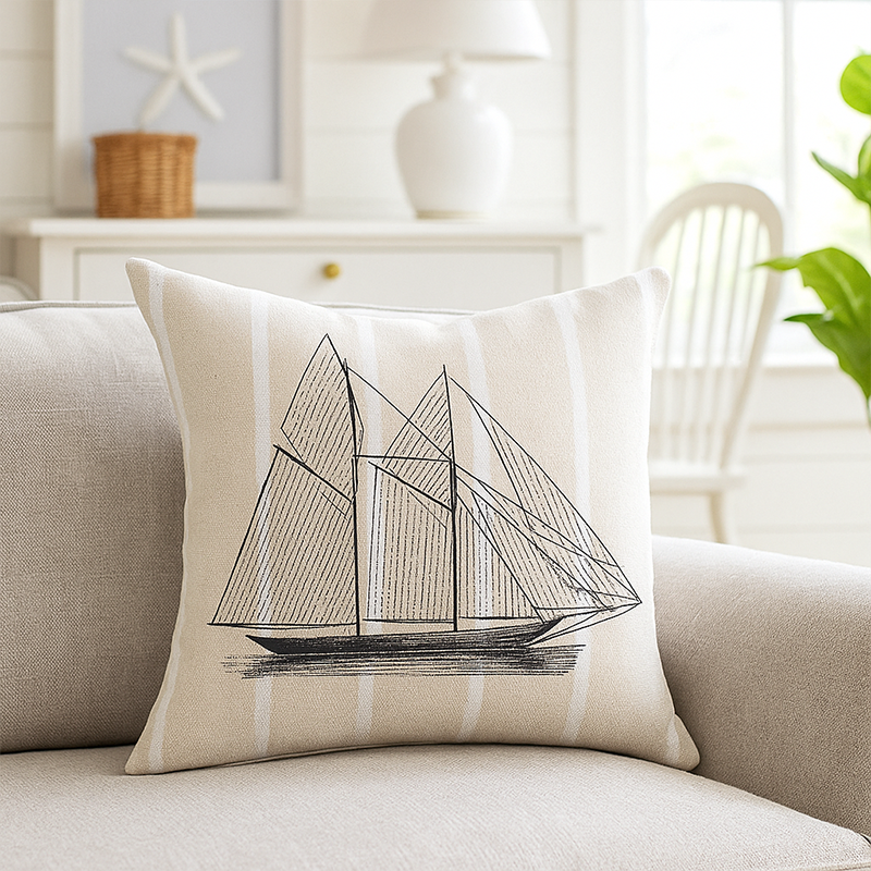 Coussin Amiral marine