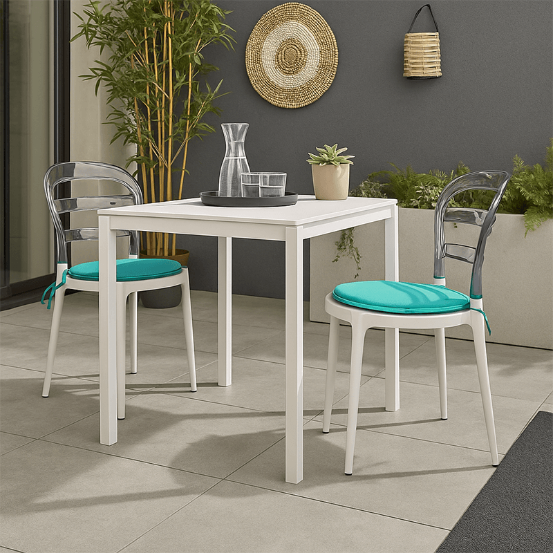 Galette de chaise Nelson ronde