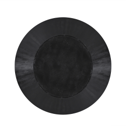 Table Tommy ronde 130 cm noir
