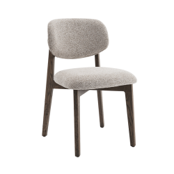 Chaise Carmen marron