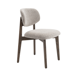 Chaise Carmen marron