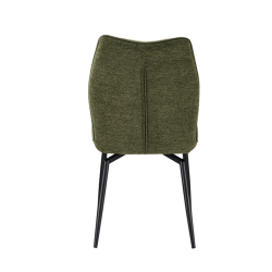 Chaise Lara pivotante vert