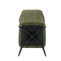 Chaise Lara pivotante vert