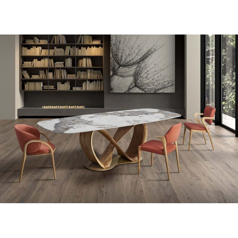 Table LYRA Ovale Céramique