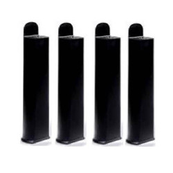 Pieds pour cadre lattes 22 cm NOIR
