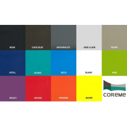 Coussin  pour bain de soleil largeur 60 cm x 180 cm épaisseur 8 cm - imperméable
