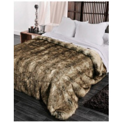Plaid et couvre lit GRIZZLY
