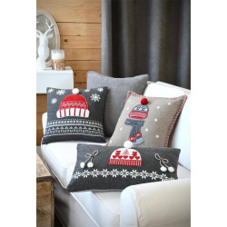 Coussin LUTHERNE Taupe