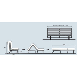 Mécanisme banquette BZ