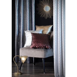 Coussin GASBYCHIC ARGENT