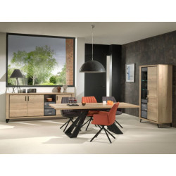 Enfilade 3 portes 1 niche CROONER