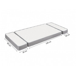 Grand Matelas pour LIT EVOLUTIF AIRFLEX 3 parties