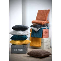 Coussin FLUFFY Ardoise