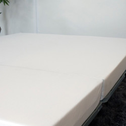 Matelas de banquette BZ / 2 parties / Mémoire de Forme
