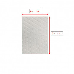 Forme carré Matelas pour CAMPING-CAR AIRFLEX