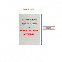 Formes sur mesure Matelas pour CAMPING-CAR AIRFLEX