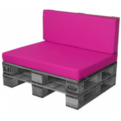pack coussins imperméables  pour canapé palette EUROPE 12 cm