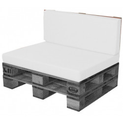 pack coussins imperméables  pour canapé palette EUROPE 12 cm