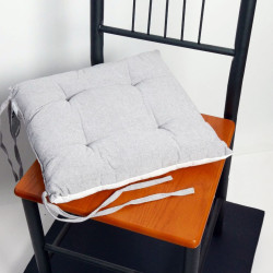 verso galette de chaise pauline gris